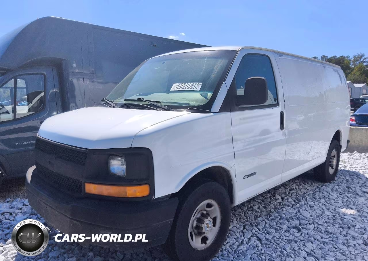 2005 Chevrolet Express 3500 Delivery Van VIN:1GCHG35U551115383 - 1