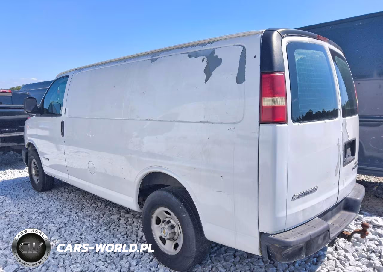 2005 Chevrolet Express 3500 Delivery Van VIN:1GCHG35U551115383 - 2