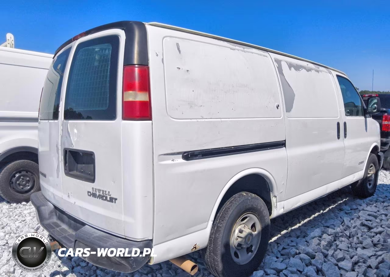 2005 Chevrolet Express 3500 Delivery Van VIN:1GCHG35U551115383 - 3
