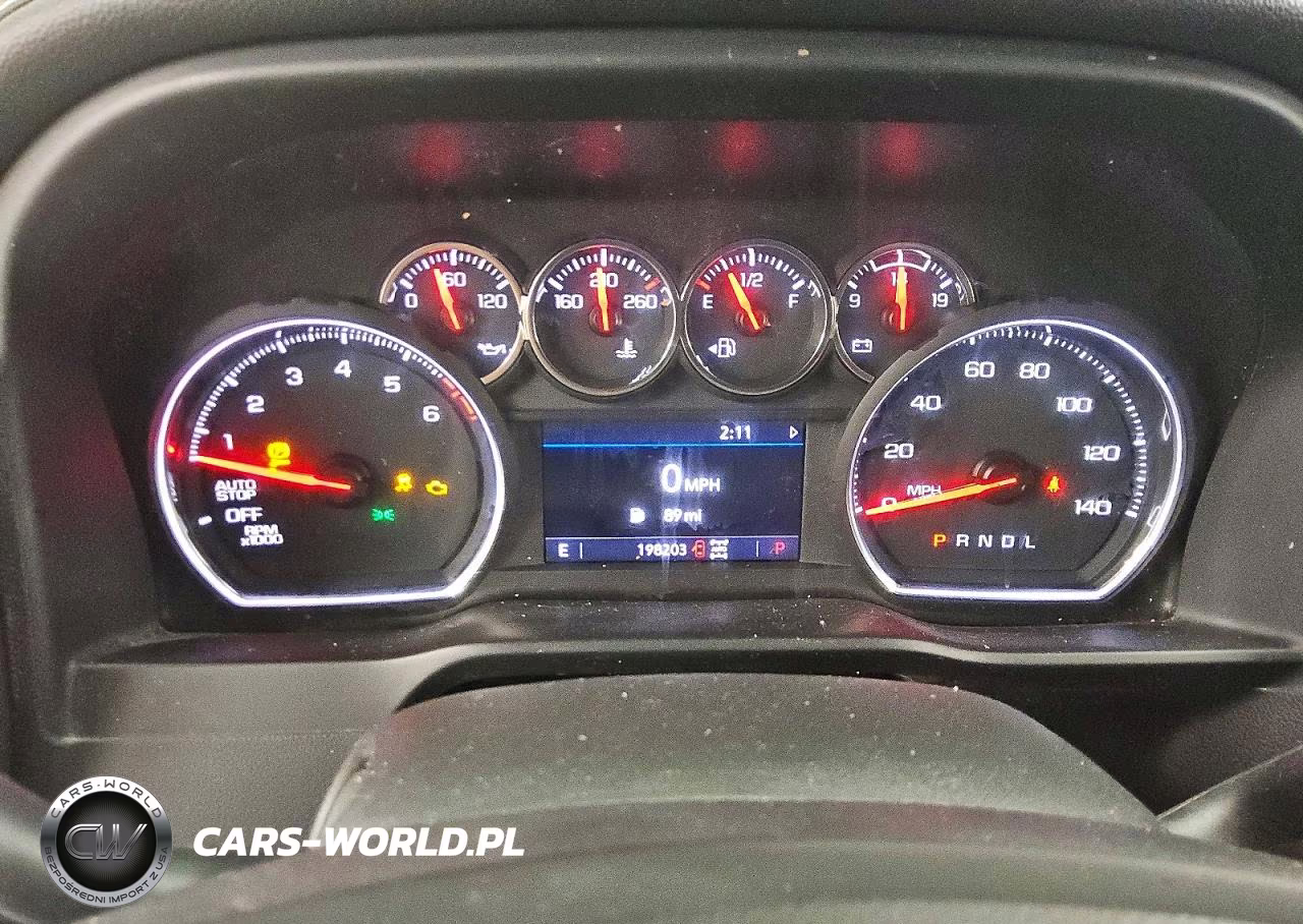 2020 Chevrolet Silverado K1500 Ltz VIN:1GCUYGED1LZ166073 - 9