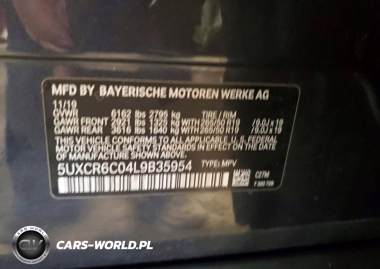 2020 BMW X5 xDrive40I VIN:5UXCR6C04L9B35954 - 14