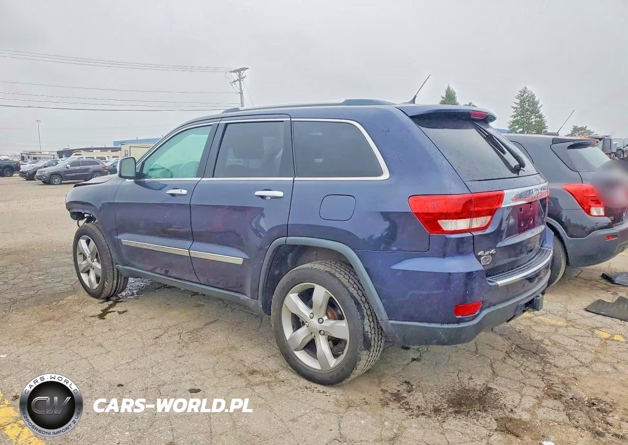 2013 Jeep Grand Cherokee Overland VIN:1C4RJFCG5DC543672 - 2