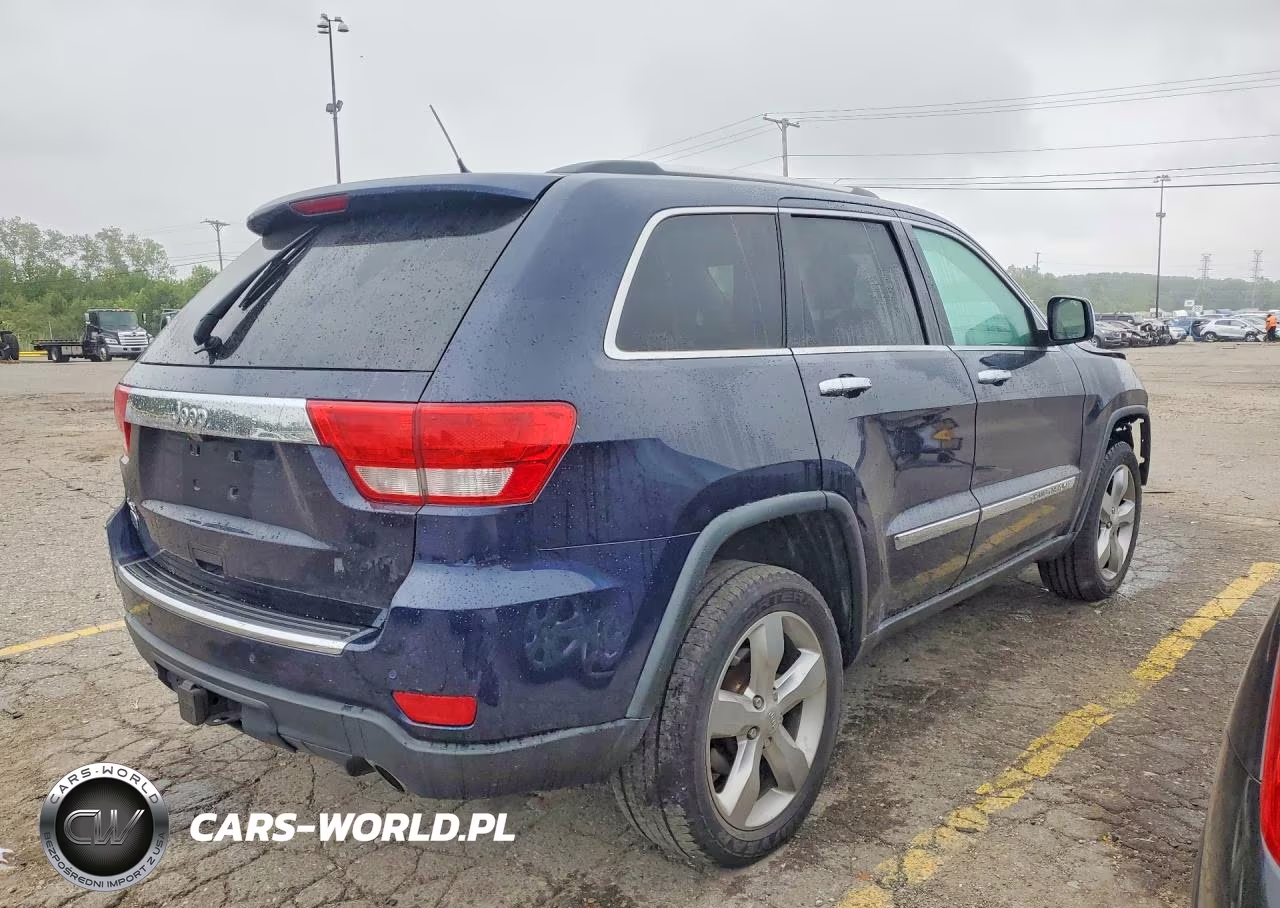 2013 Jeep Grand Cherokee Overland VIN:1C4RJFCG5DC543672 - 3