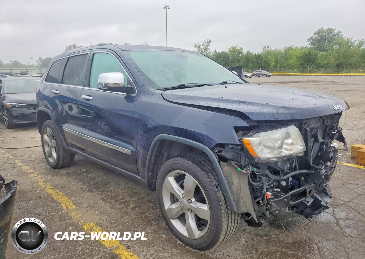 2013 Jeep Grand Cherokee Overland VIN:1C4RJFCG5DC543672 - 4