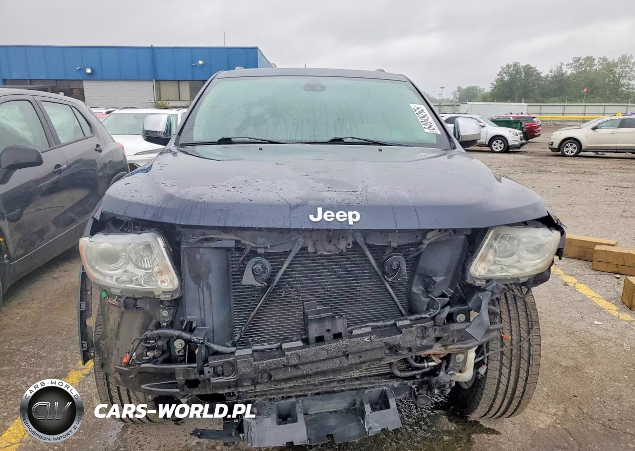 2013 Jeep Grand Cherokee Overland VIN:1C4RJFCG5DC543672 - 5