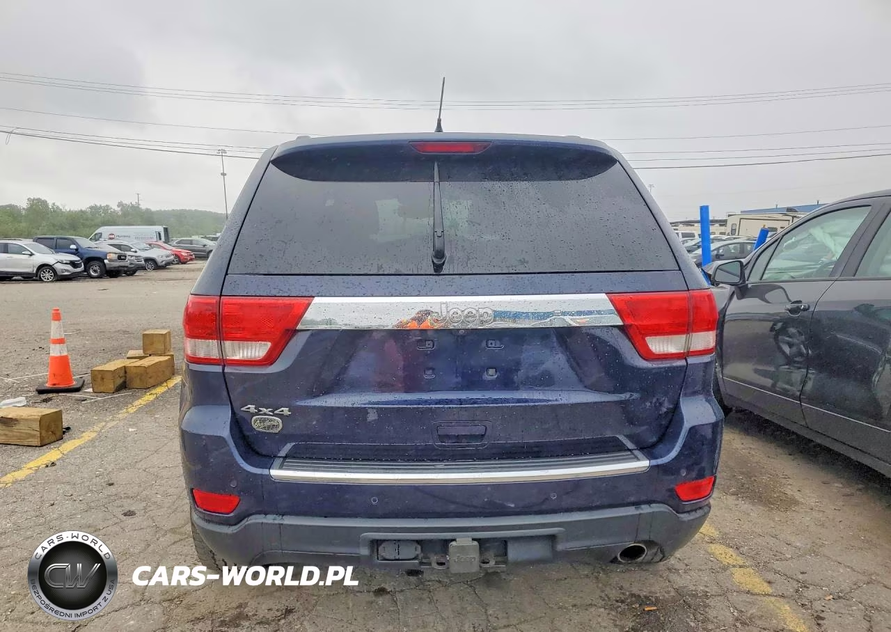 2013 Jeep Grand Cherokee Overland VIN:1C4RJFCG5DC543672 - 6