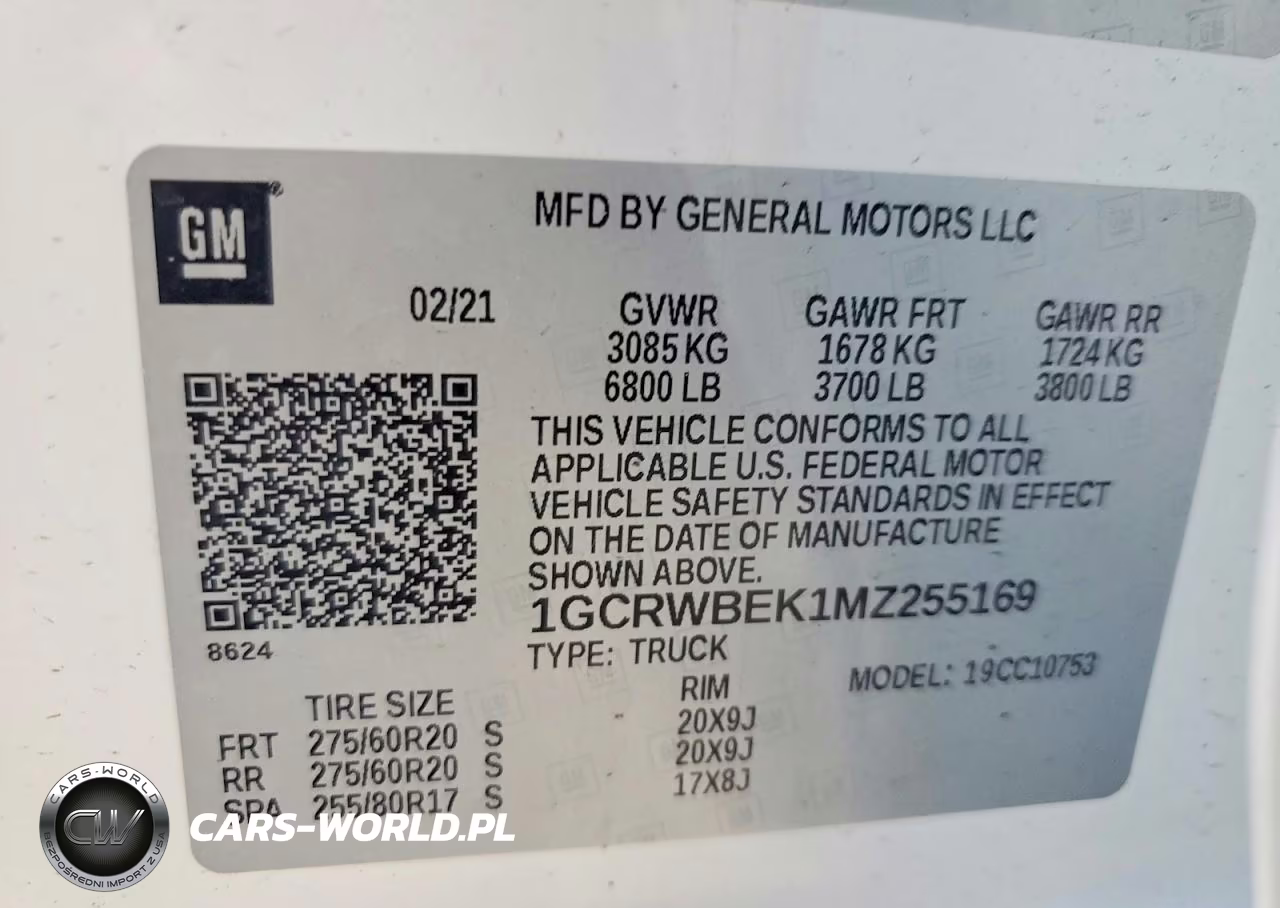 2021 Chevrolet Silverado C1500 Custom VIN:1GCRWBEK1MZ255169 - 13