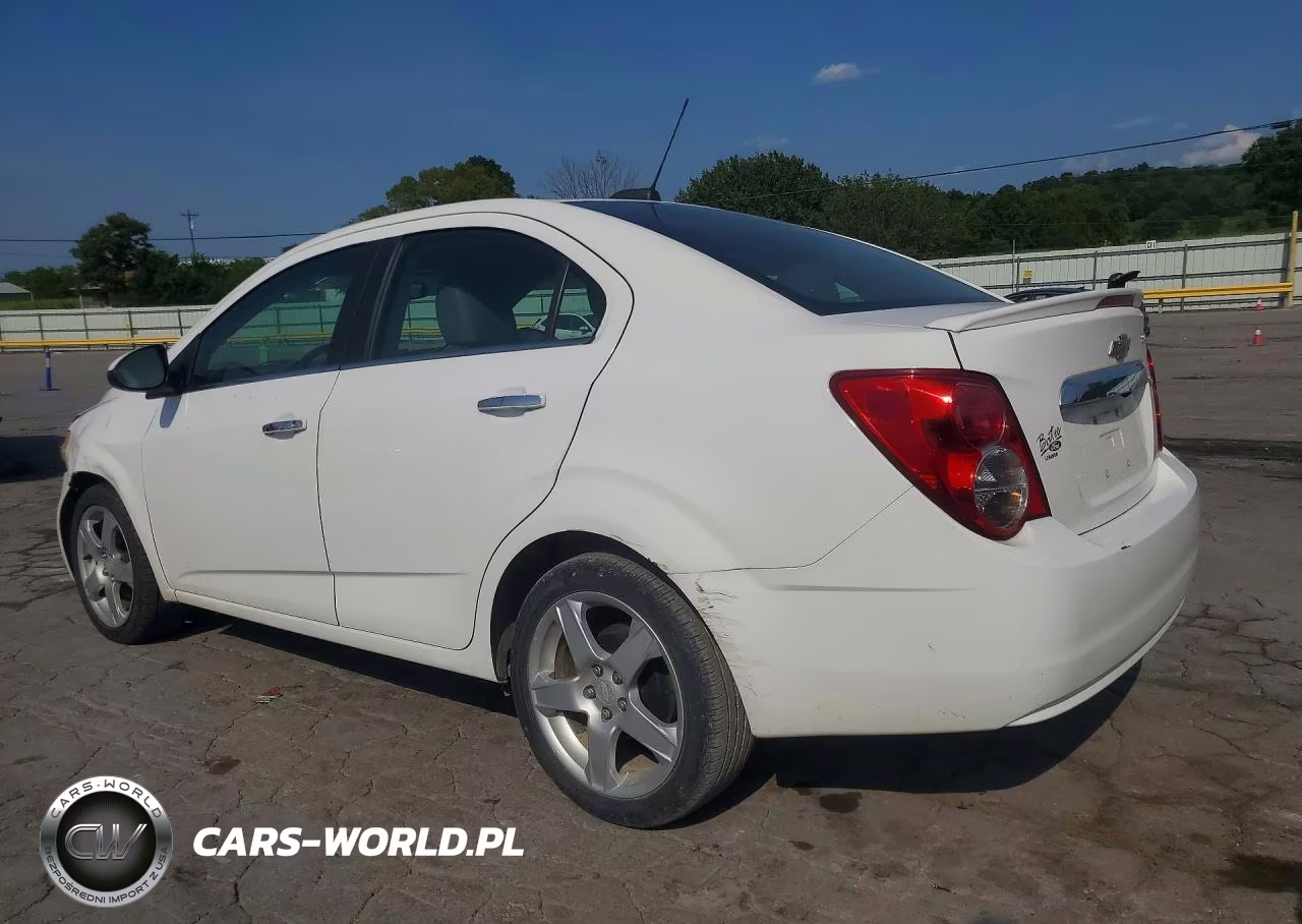 2015 Chevrolet Sonic Ltz VIN:1G1JE5SB4F4100890 - 2
