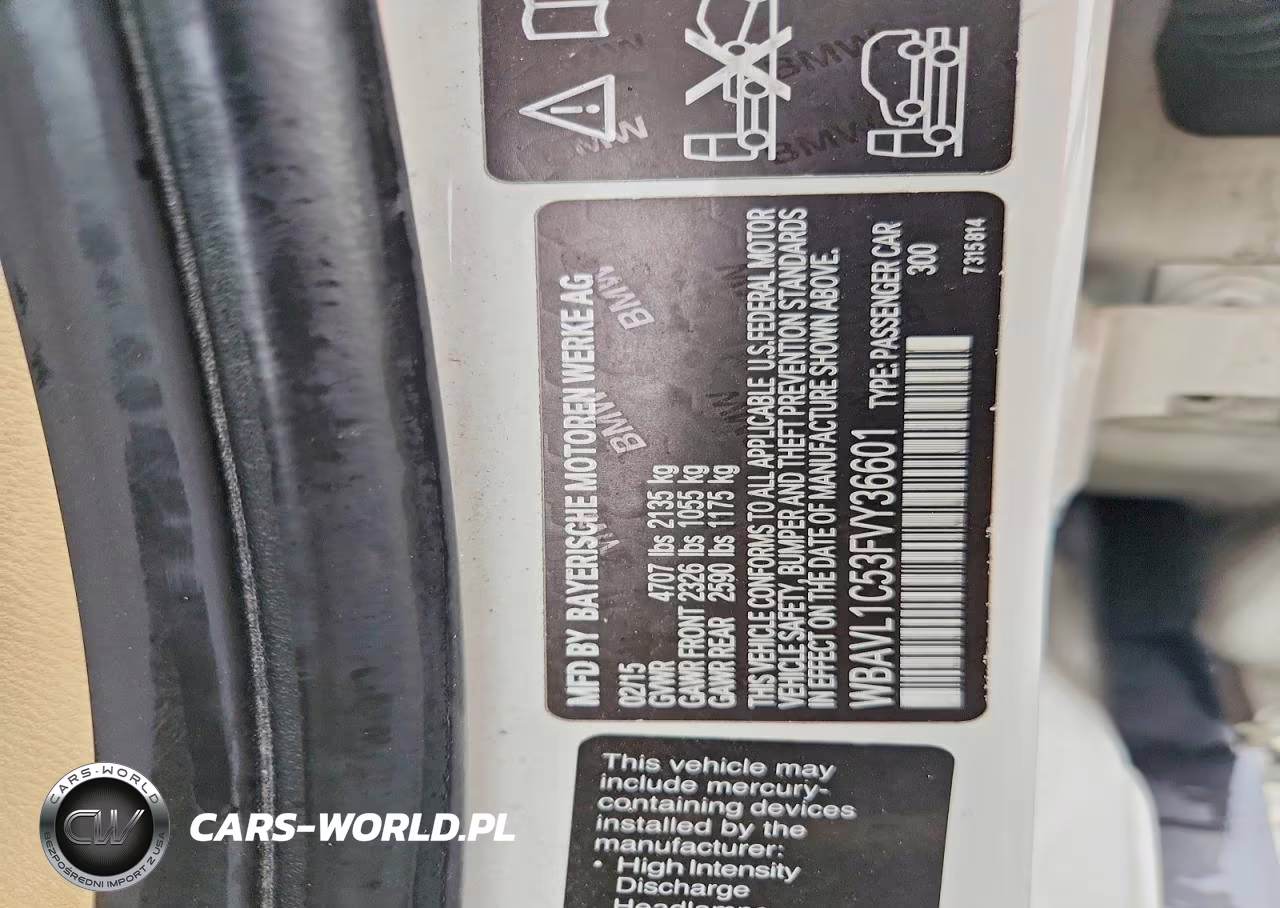 2015 BMW X1 xDrive28I VIN:WBAVL1C53FVY36601 - 14