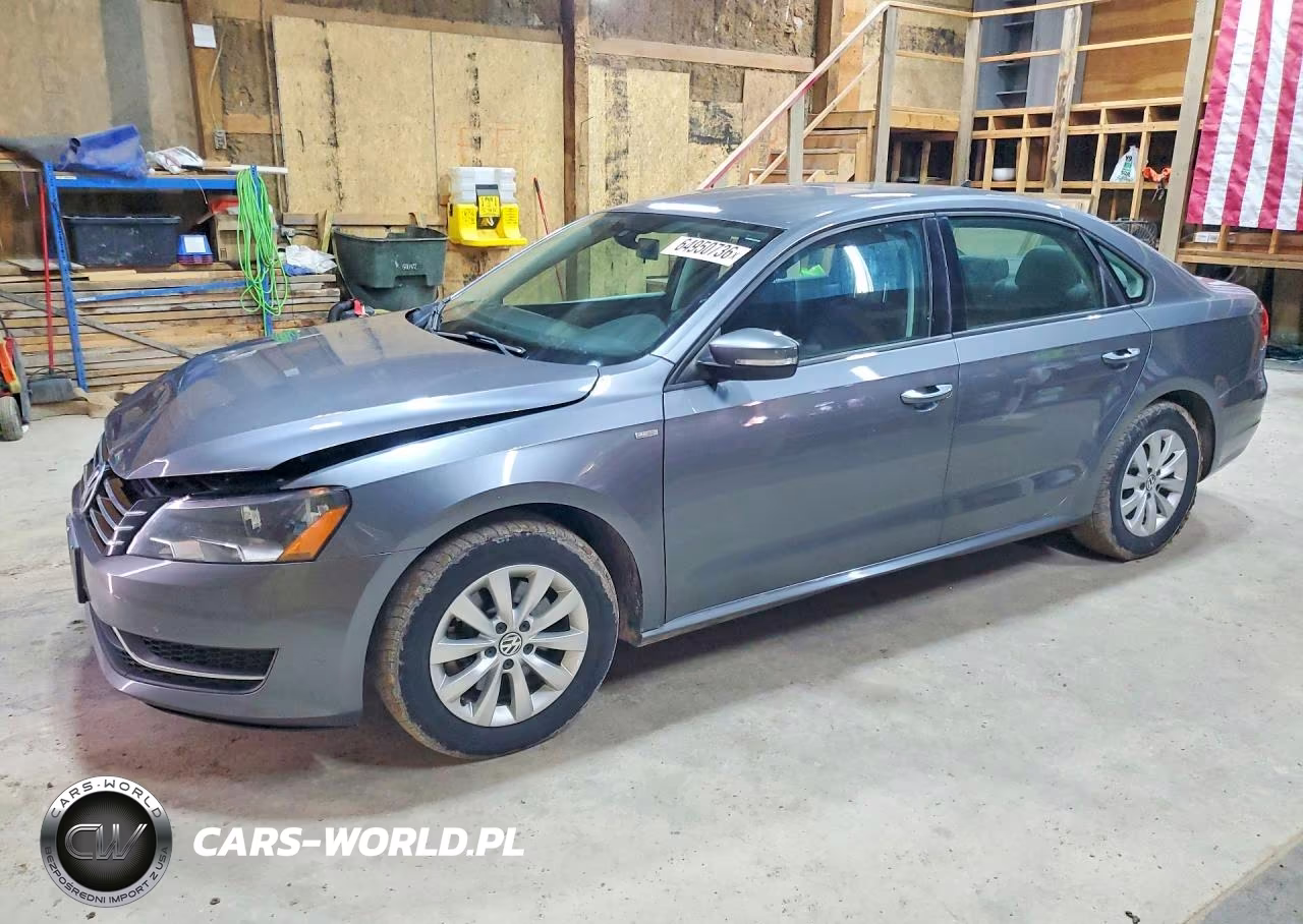 2014 Volkswagen Passat S VIN:1VWAT7A3XEC095893 - 1