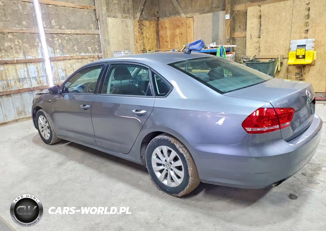 2014 Volkswagen Passat S VIN:1VWAT7A3XEC095893 - 2