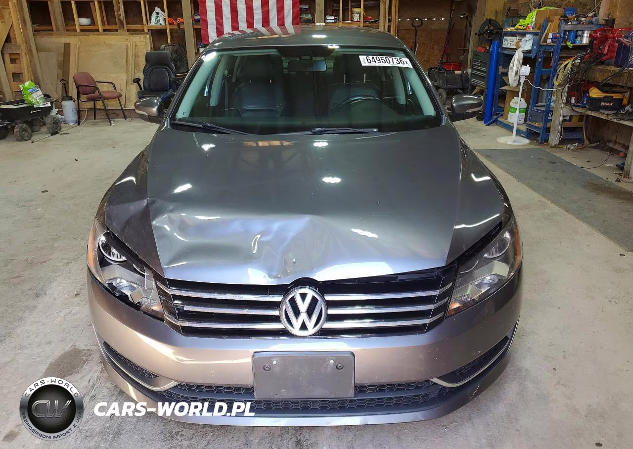 2014 Volkswagen Passat S VIN:1VWAT7A3XEC095893 - 5