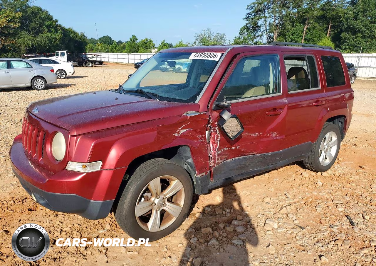 2014 Jeep Patriot Latitude VIN:1C4NJPFA8ED535282 - 1