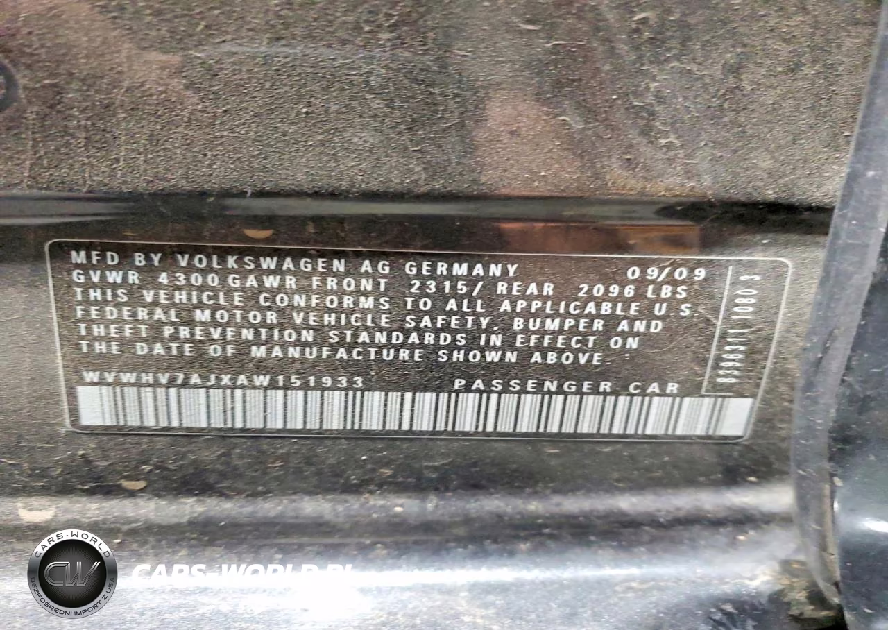 2010 Volkswagen Gti VIN:WVWHV7AJXAW151933 - 13