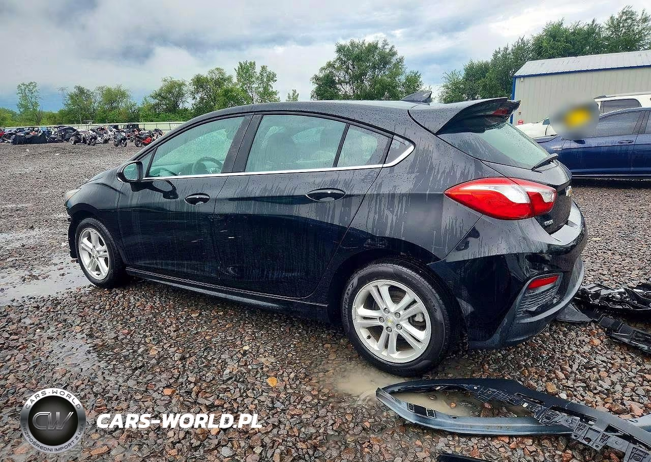 2017 Chevrolet Cruze Lt VIN:3G1BE6SM7HS580955 - 2