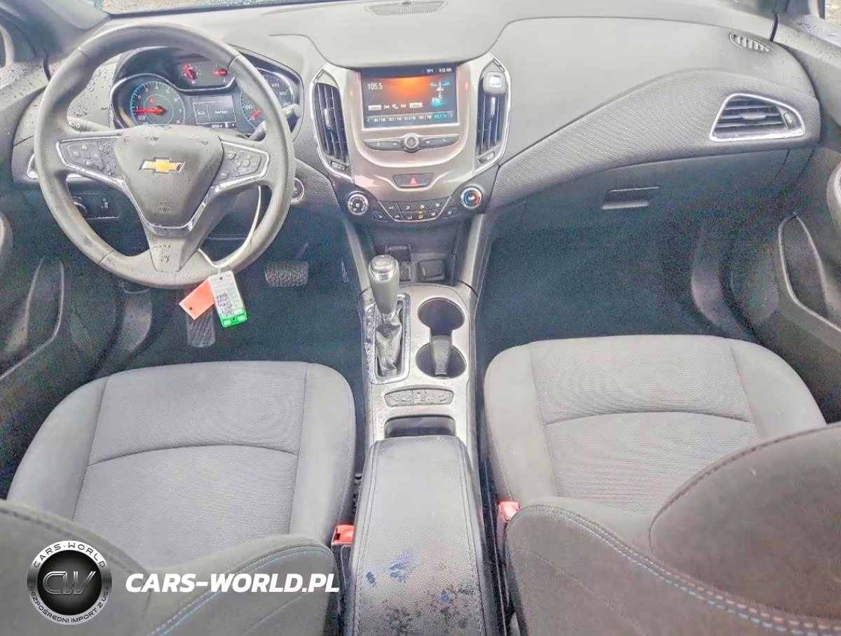2017 Chevrolet Cruze Lt VIN:3G1BE6SM7HS580955 - 8