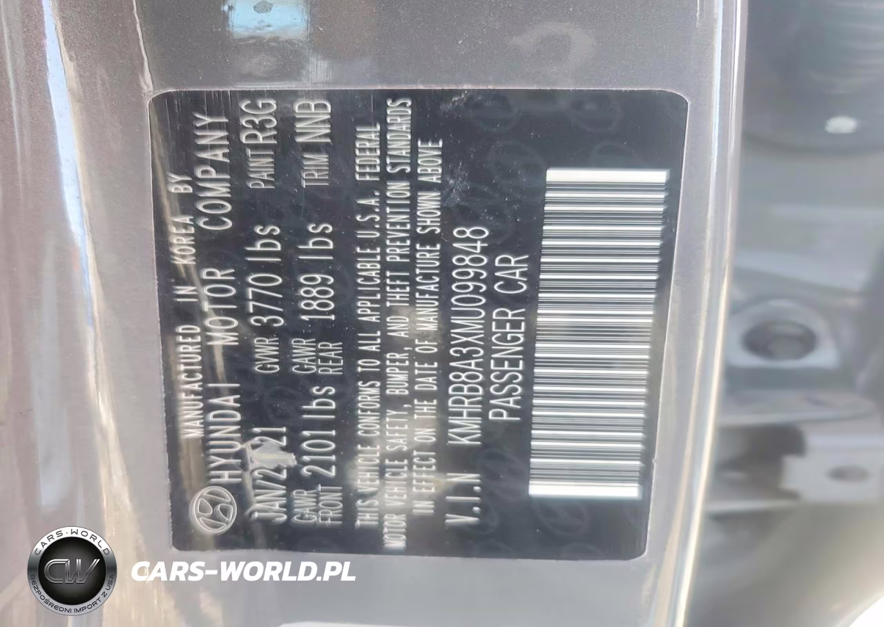 2021 Hyundai Venue Se VIN:KMHRB8A3XMU099848 - 13
