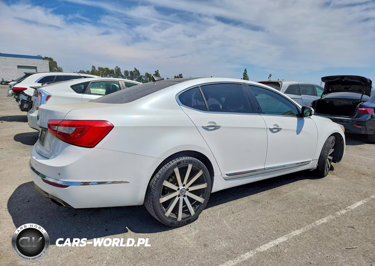 2014 Kia Cadenza Premium VIN:KNALN4D76E5137593 - 3