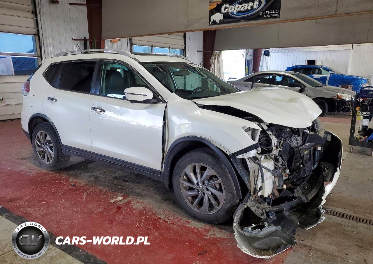2016 Nissan Rogue Sl VIN:5N1AT2MV8GC755589 - 4