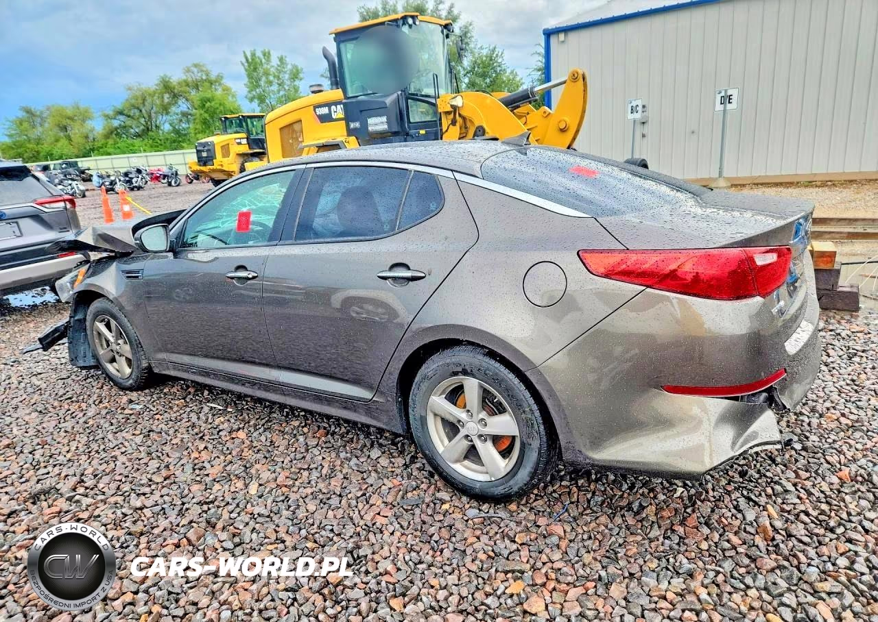 2015 Kia Optima Lx VIN:5XXGM4A76FG395668 - 2