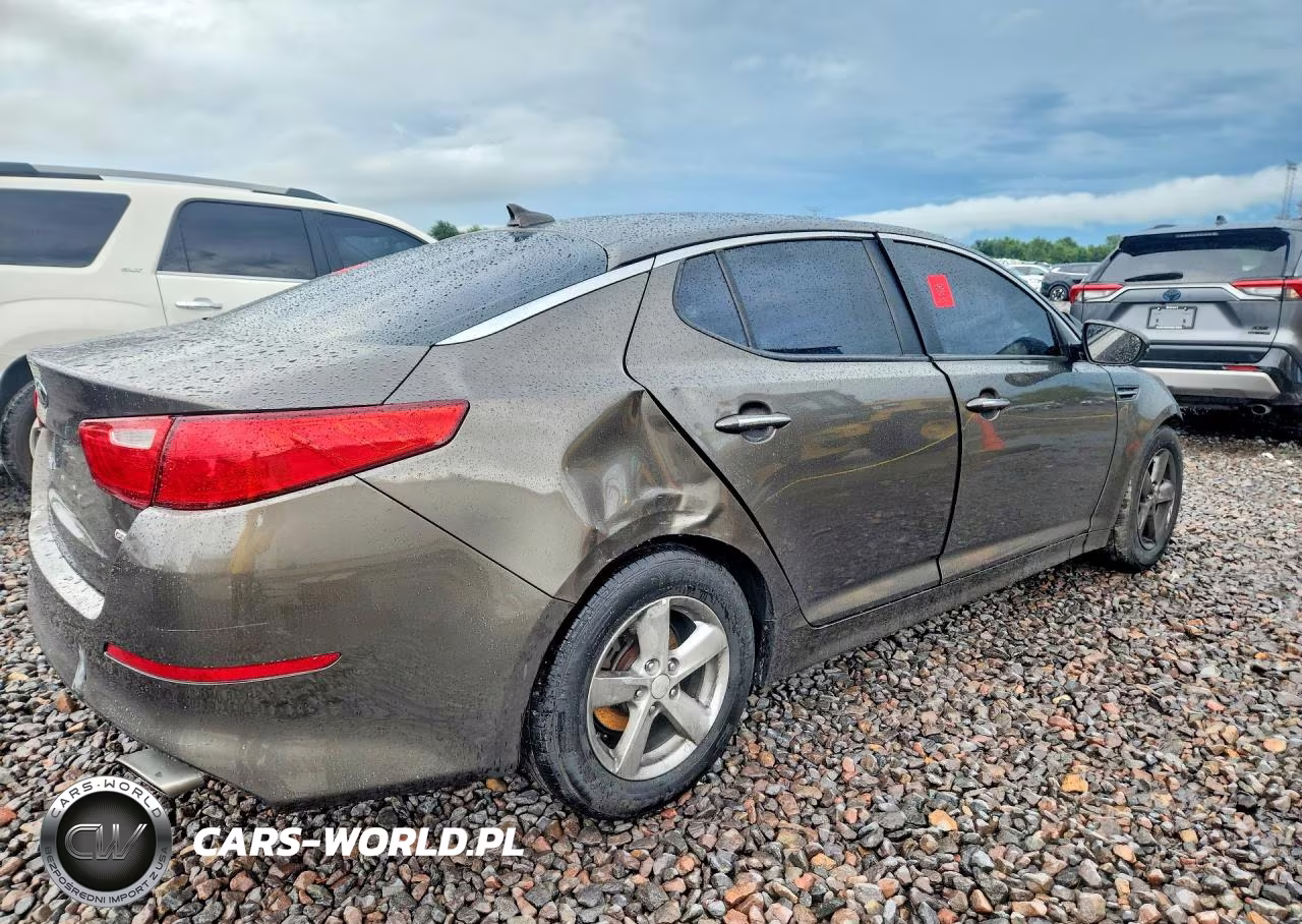 2015 Kia Optima Lx VIN:5XXGM4A76FG395668 - 3