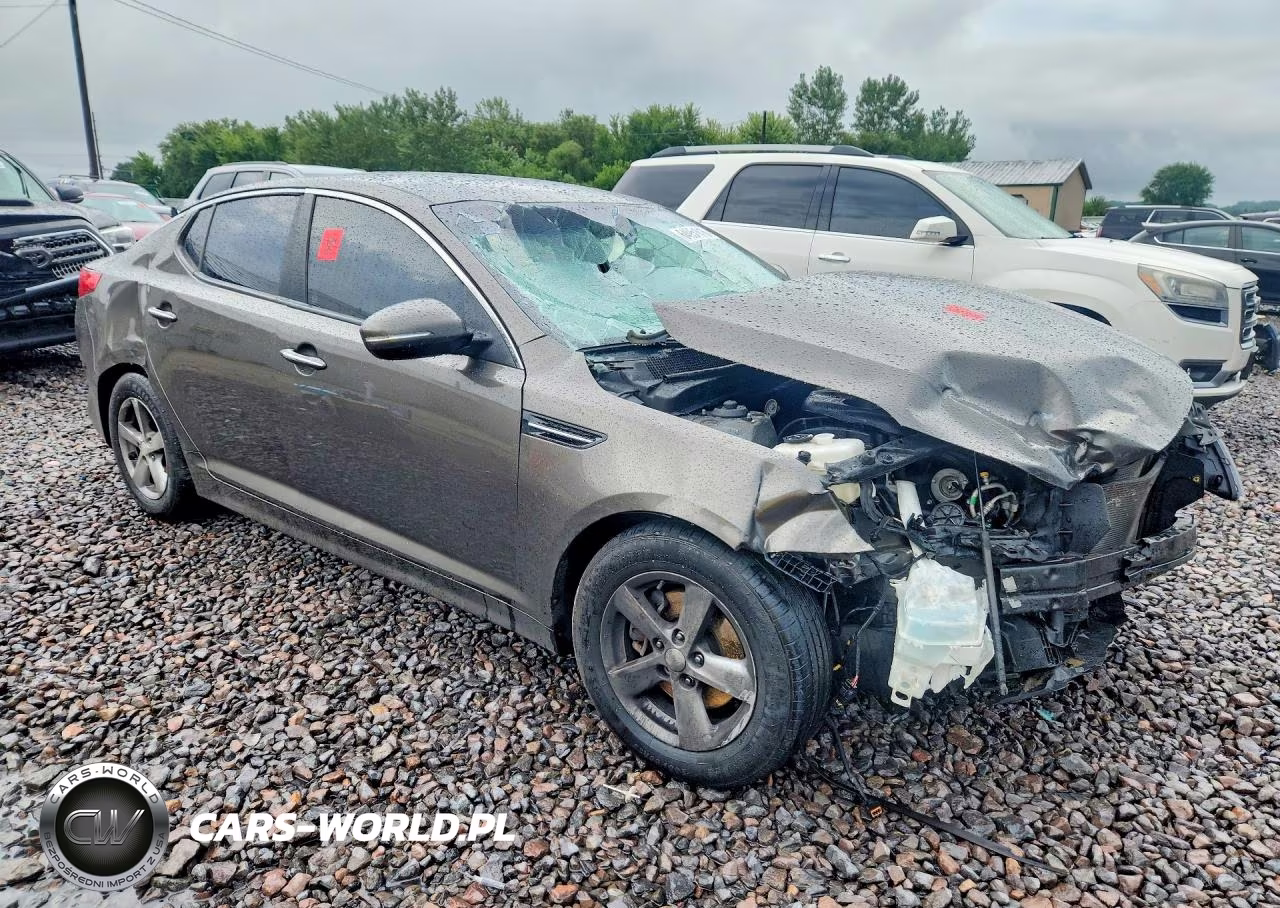 2015 Kia Optima Lx VIN:5XXGM4A76FG395668 - 4