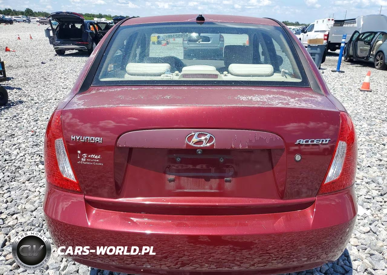 2010 Hyundai Accent Gls VIN:KMHCN4AC1AU406793 - 6