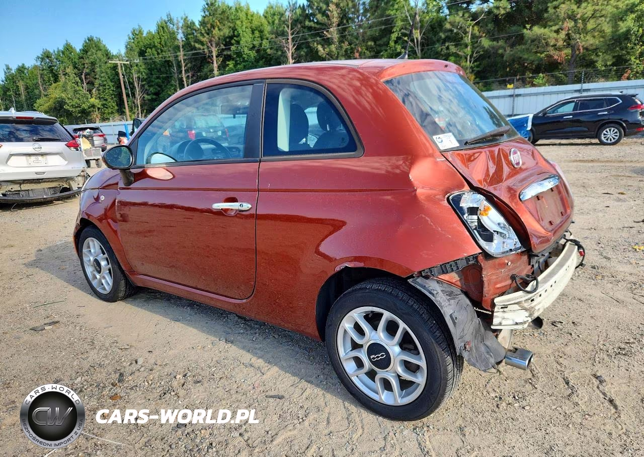 2012 Fiat 500 Pop VIN:3C3CFFAR7CT348126 - 2