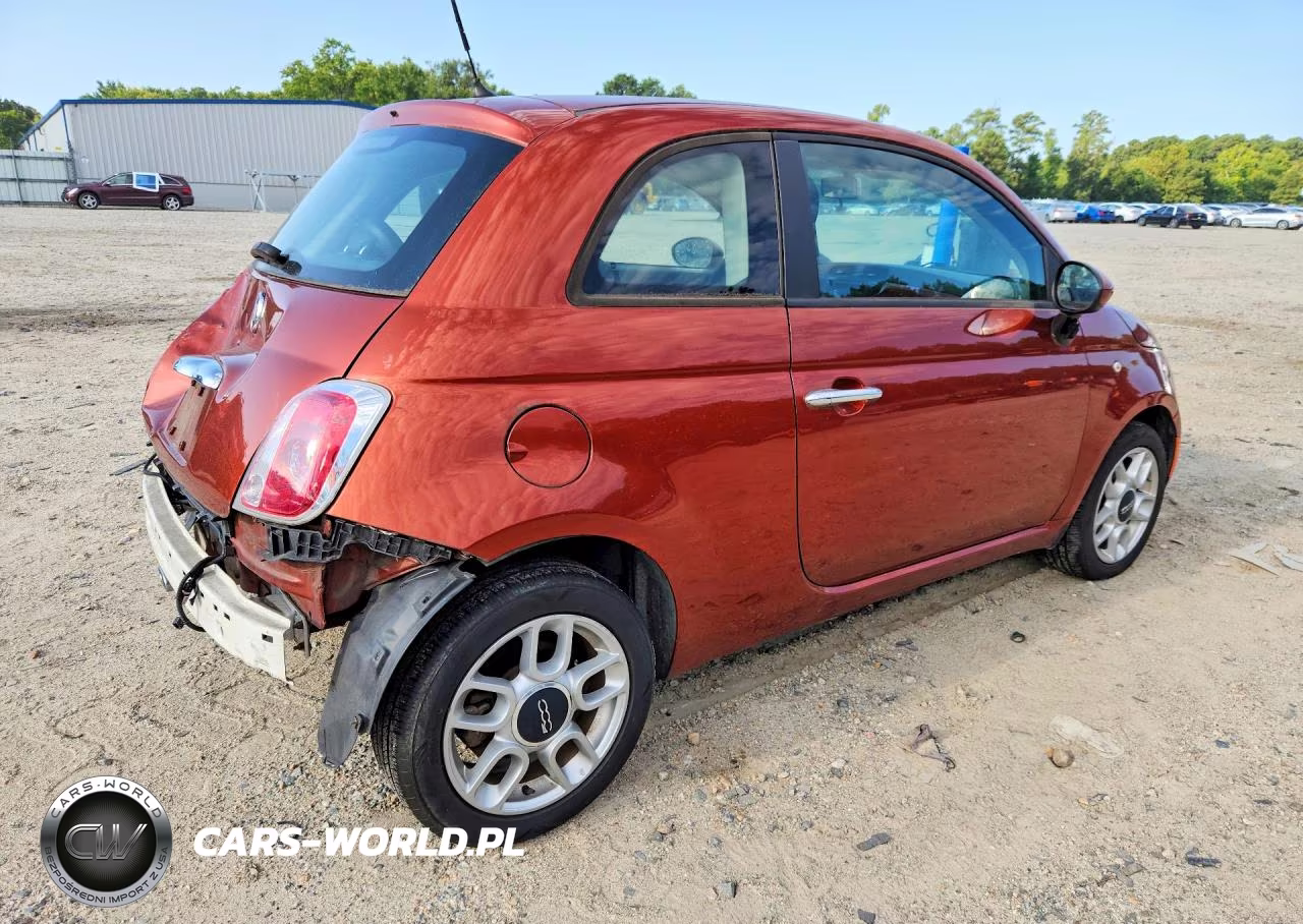 2012 Fiat 500 Pop VIN:3C3CFFAR7CT348126 - 3