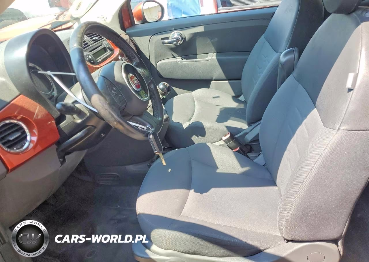 2012 Fiat 500 Pop VIN:3C3CFFAR7CT348126 - 7