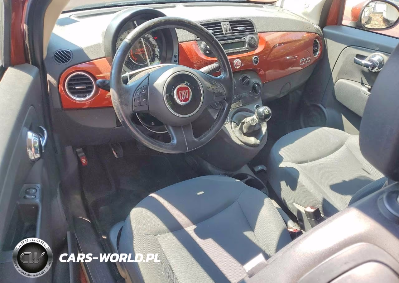 2012 Fiat 500 Pop VIN:3C3CFFAR7CT348126 - 8