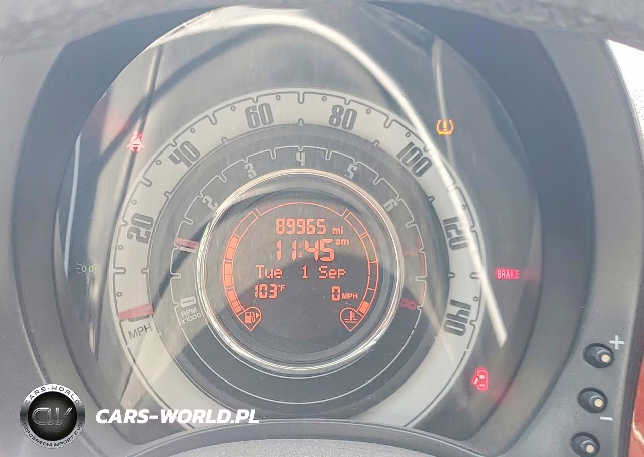 2012 Fiat 500 Pop VIN:3C3CFFAR7CT348126 - 9