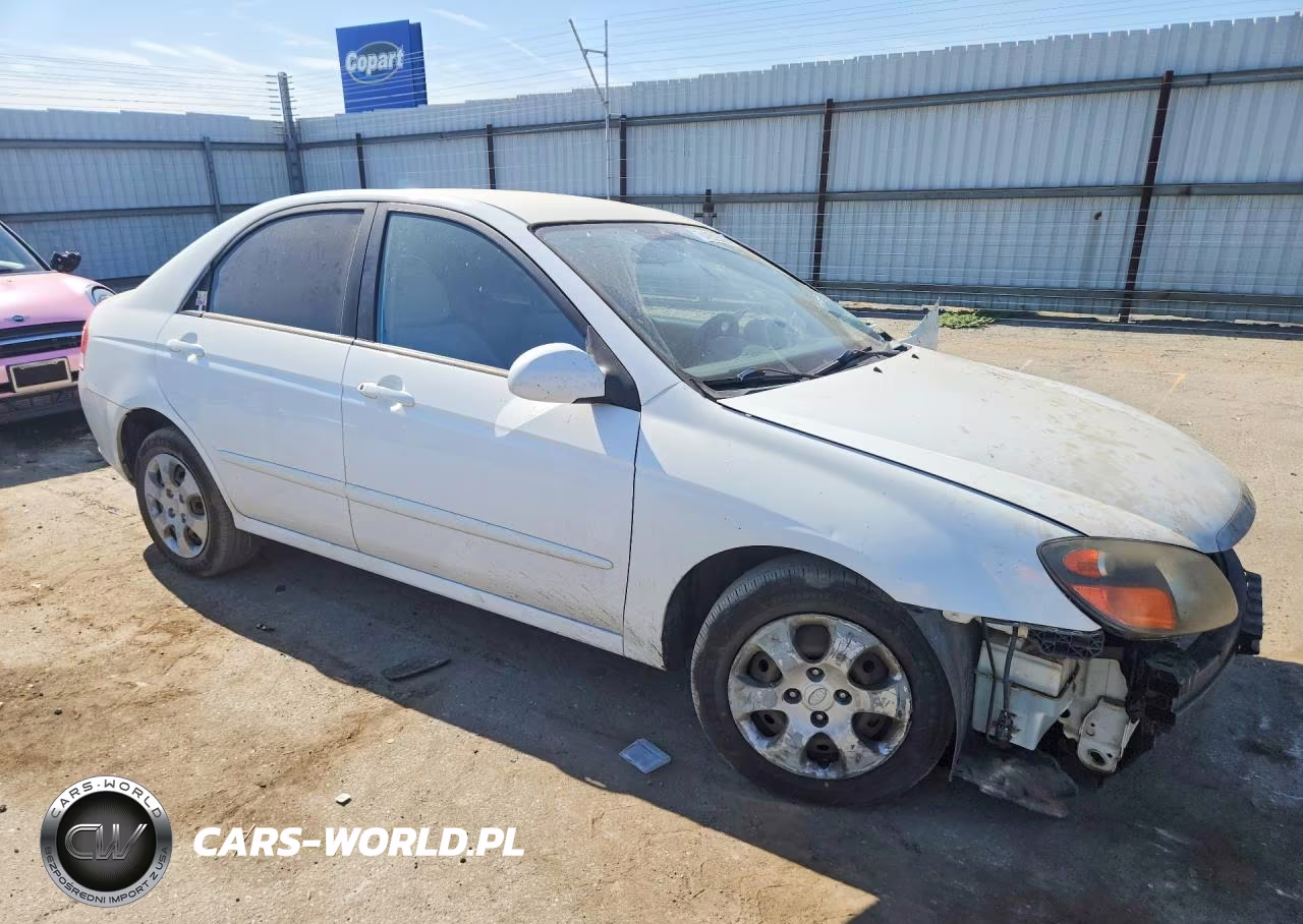 2009 Kia Spectra Lx VIN:KNAFE222595644595 - 4
