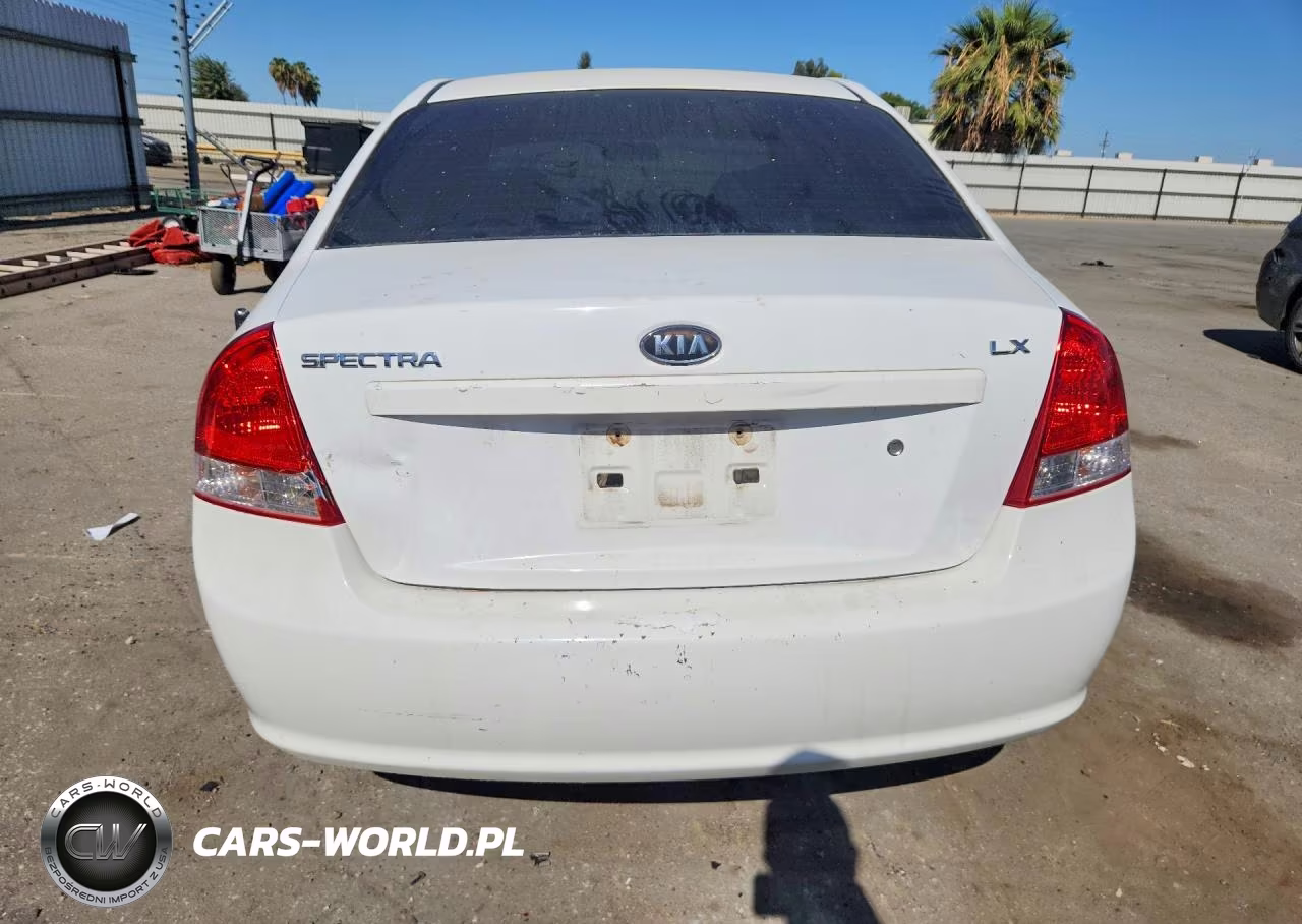 2009 Kia Spectra Lx VIN:KNAFE222595644595 - 6