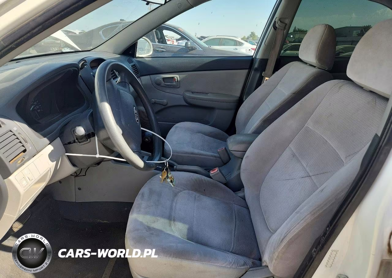 2009 Kia Spectra Lx VIN:KNAFE222595644595 - 7