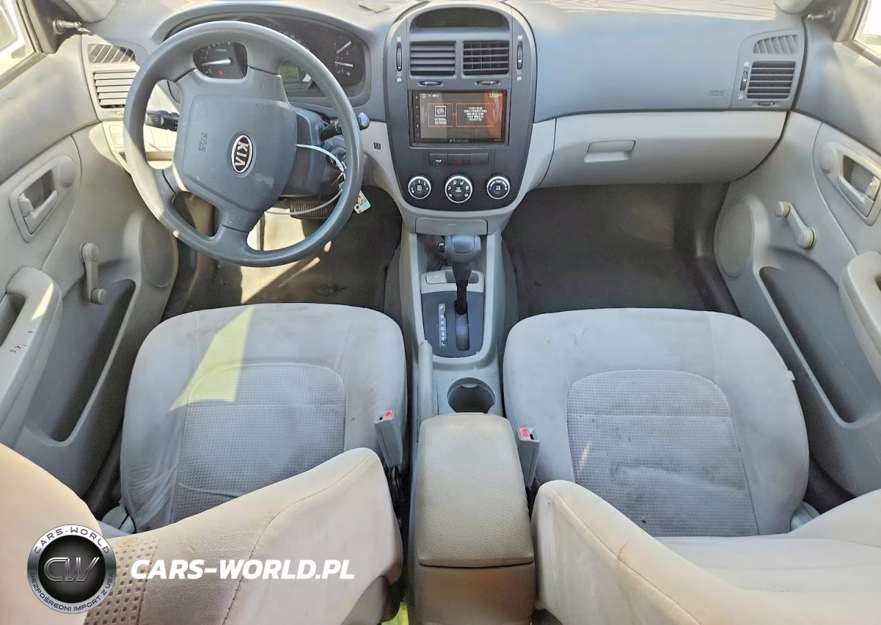 2009 Kia Spectra Lx VIN:KNAFE222595644595 - 8