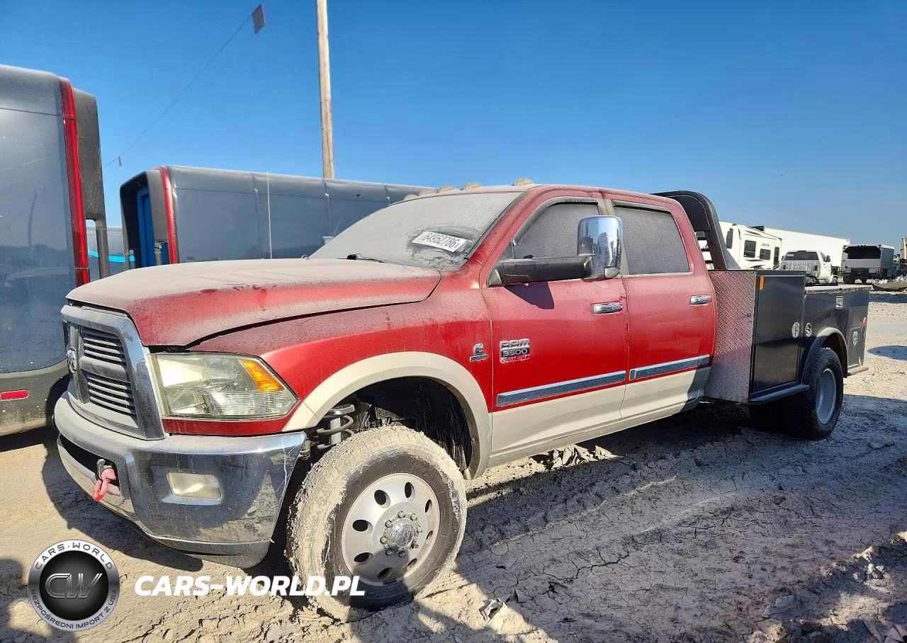 2010 Dodge Ram 3500 Flatbed Truck – zdjęcie 1 z 13