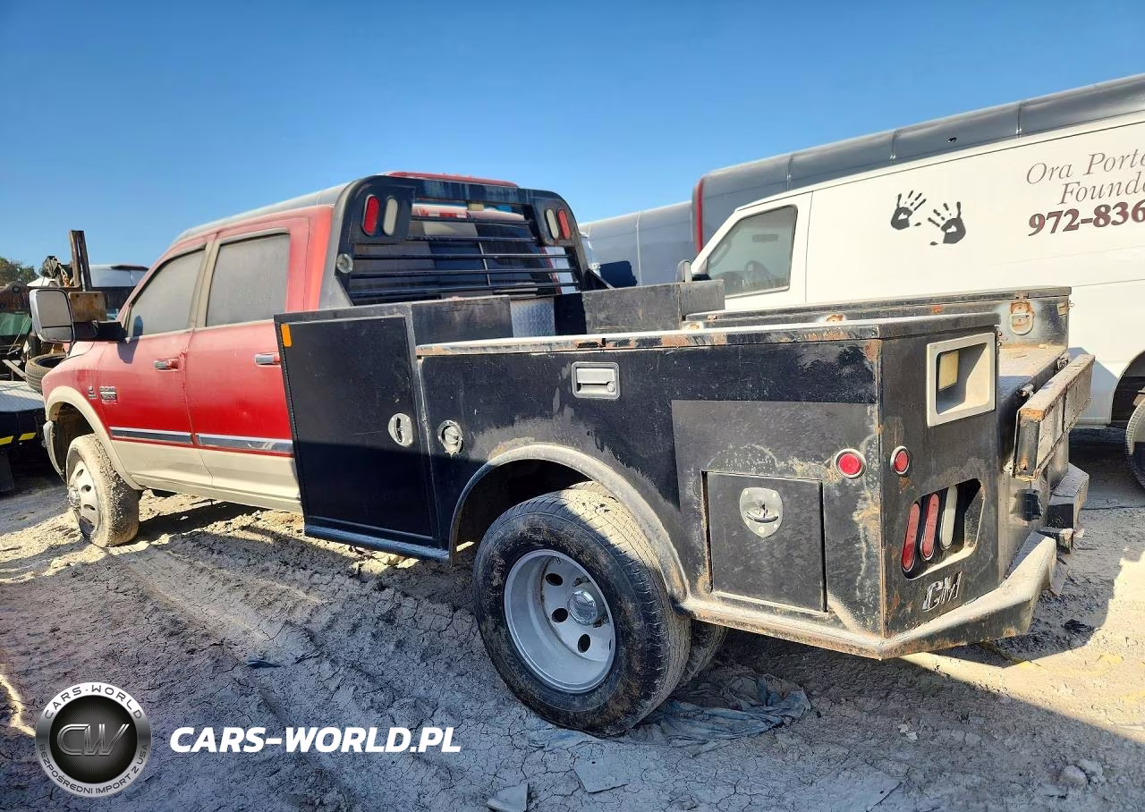 2010 Dodge Ram 3500 Flatbed Truck VIN:3D73Y4CL8AG173495 - 2
