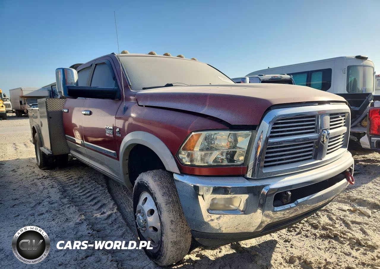 2010 Dodge Ram 3500 Flatbed Truck VIN:3D73Y4CL8AG173495 - 4