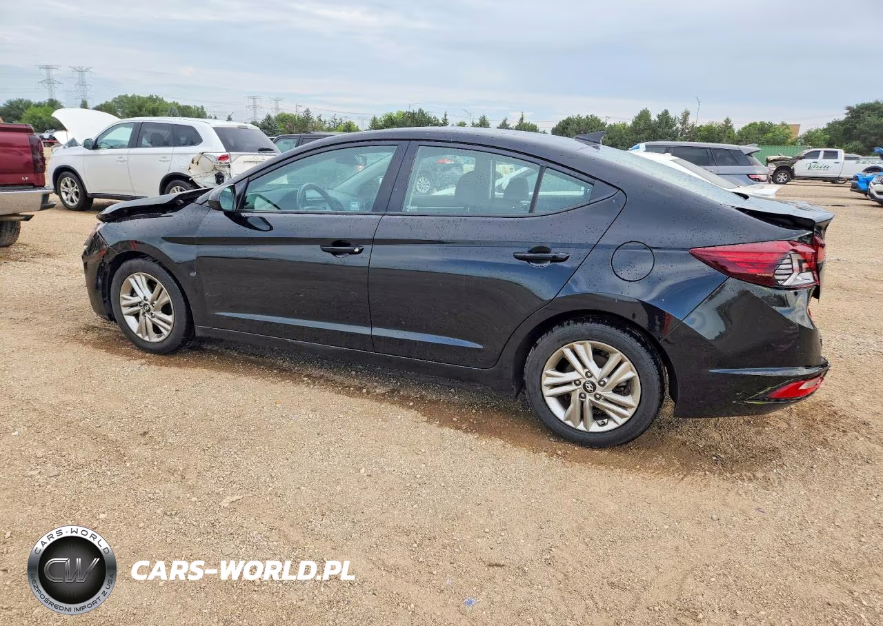 2019 Hyundai Elantra Sel VIN:5NPD84LF8KH423416 - 2
