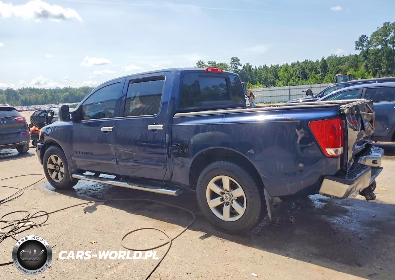 2008 Nissan Titan Xe Ffv VIN:1N6BA07D08N343451 - 2