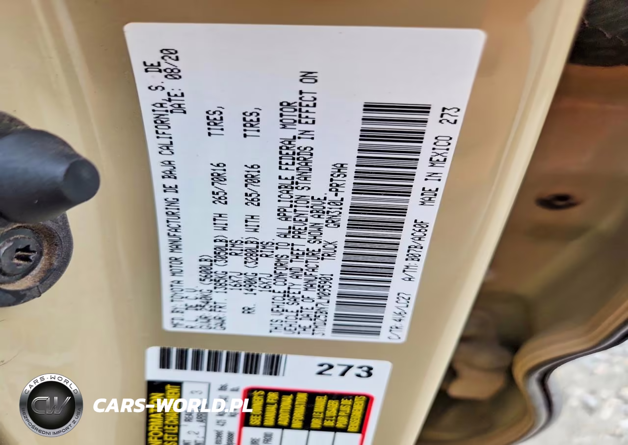 2020 Toyota Tacoma Trd Off-Road VIN:3TMDZ5BN7LM095901 - 13