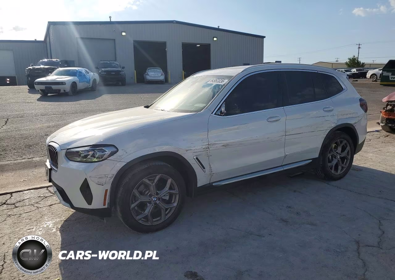 2022 BMW X3 xDrive30I VIN:5UX53DP05N9N18049 - 1