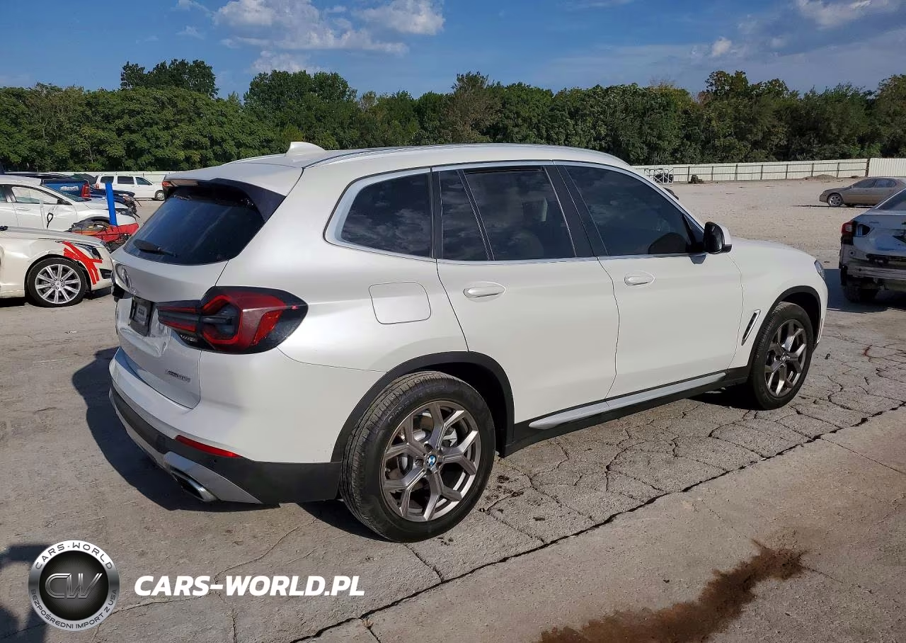 2022 BMW X3 xDrive30I VIN:5UX53DP05N9N18049 - 3