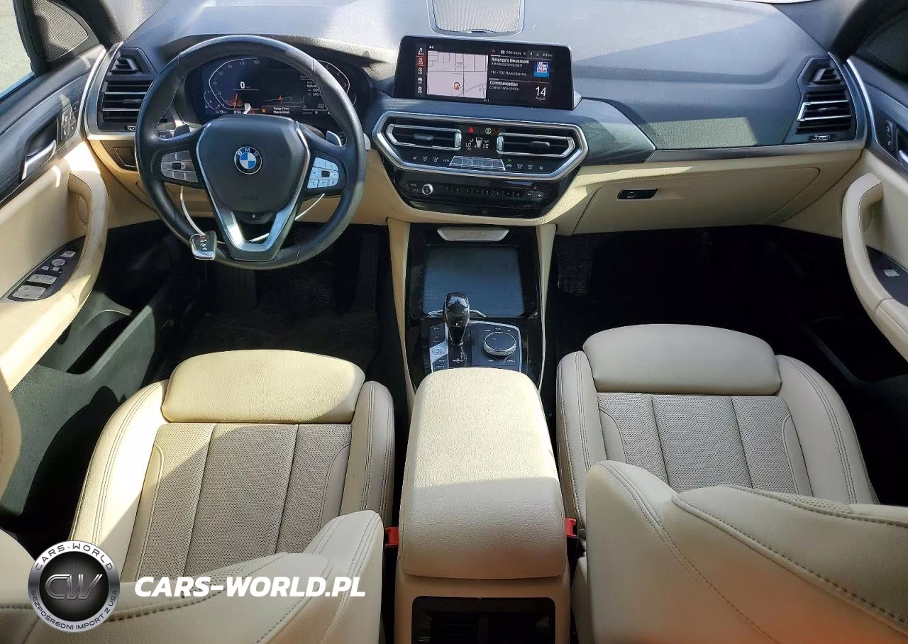 2022 BMW X3 xDrive30I VIN:5UX53DP05N9N18049 - 8