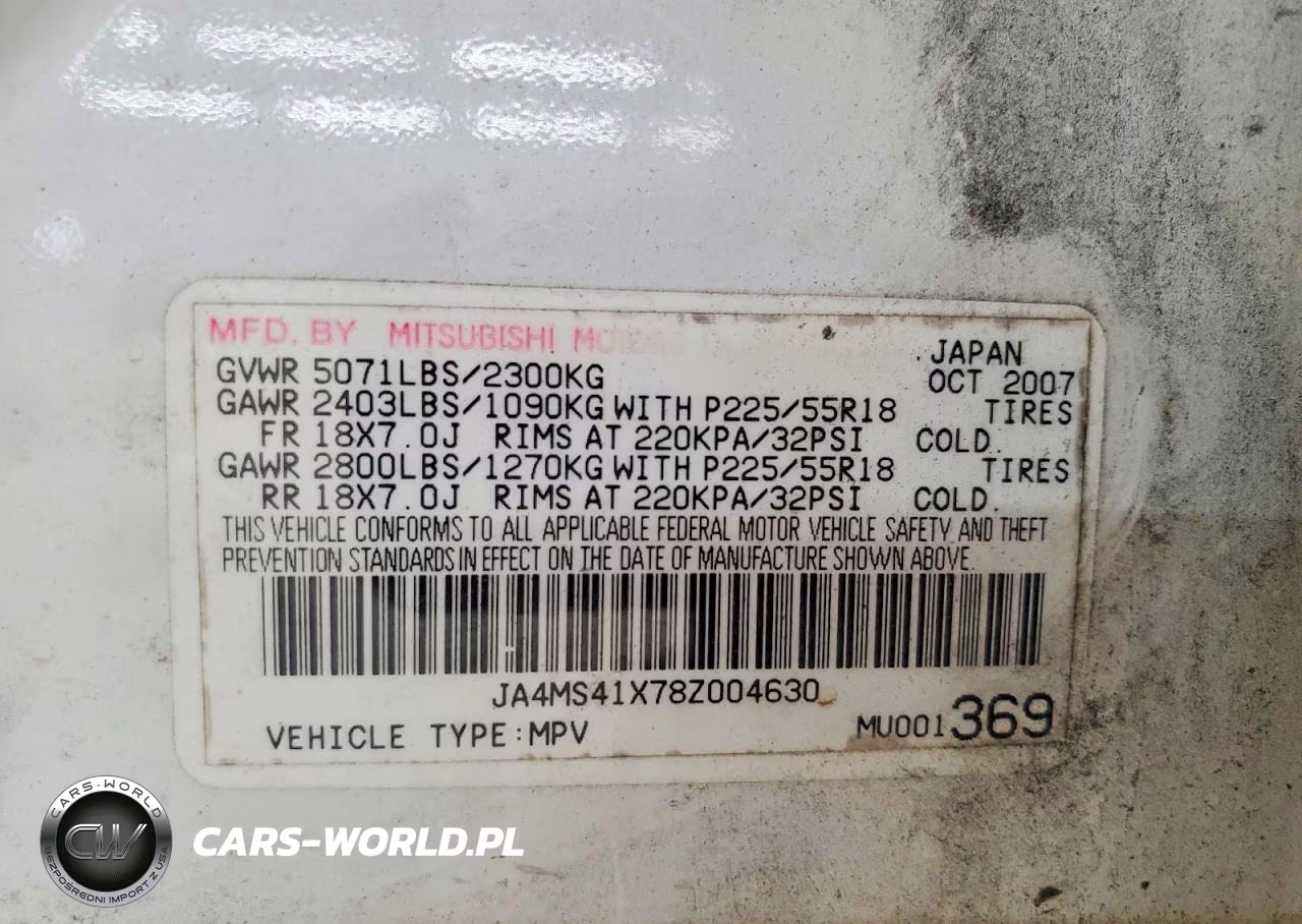 2008 Mitsubishi Outlander Xls VIN:JA4MS41X78Z004630 - 13
