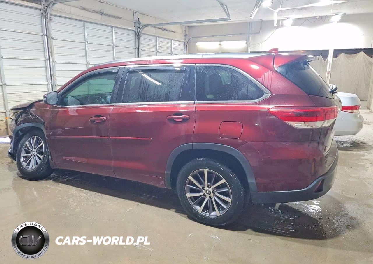 2017 Toyota Highlander Xle VIN:5TDKZRFH9HS233237 - 2