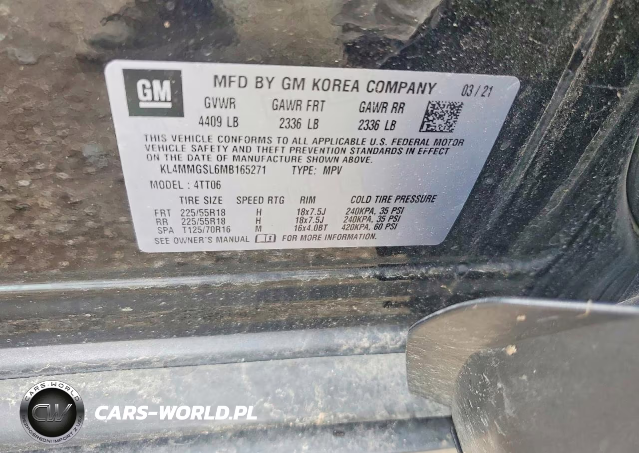 2021 Buick Encore Gx Essence VIN:KL4MMGSL6MB165271 - 13