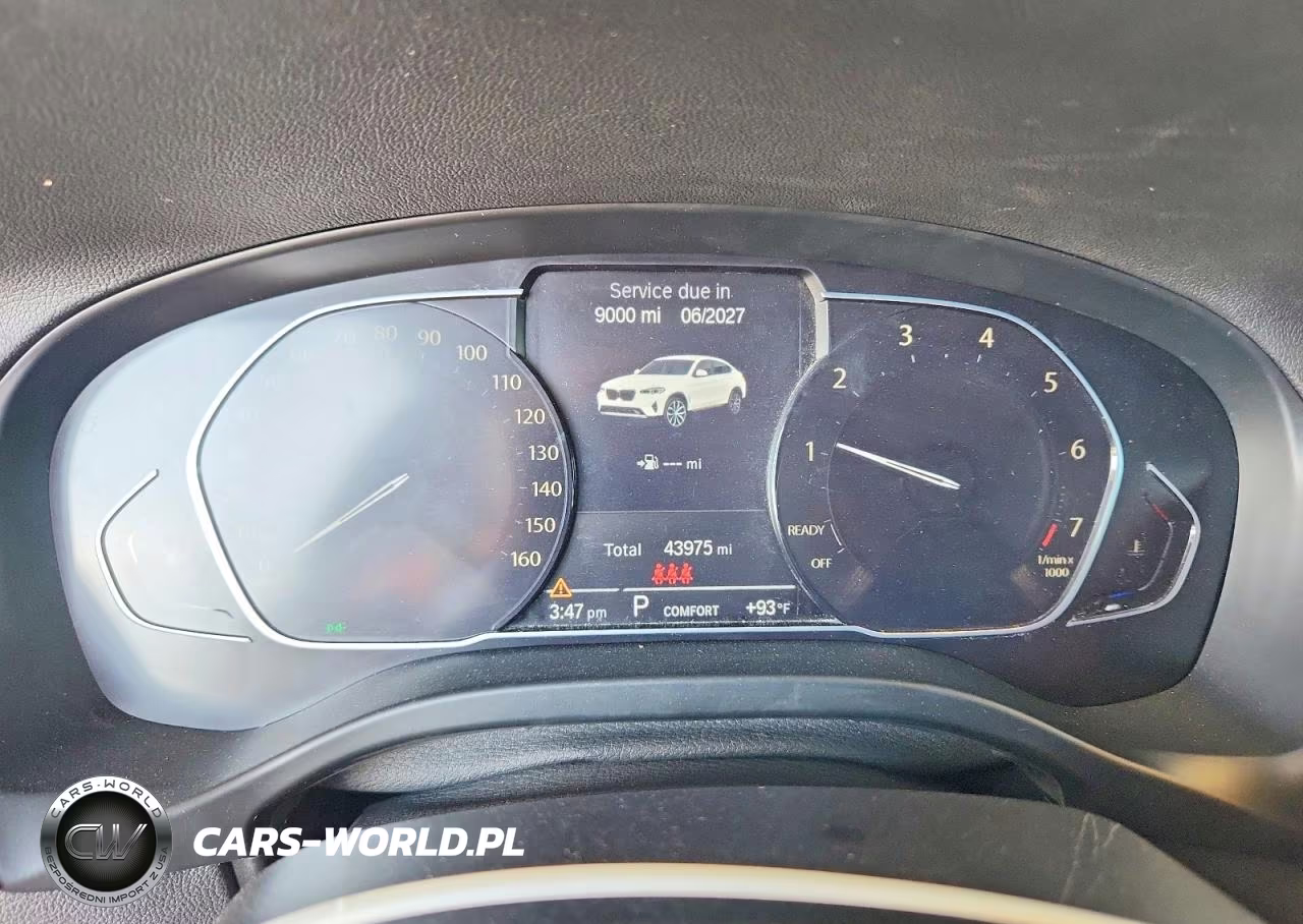 2022 BMW X4 xDrive30I VIN:5UX33DT08N9M20131 - 9