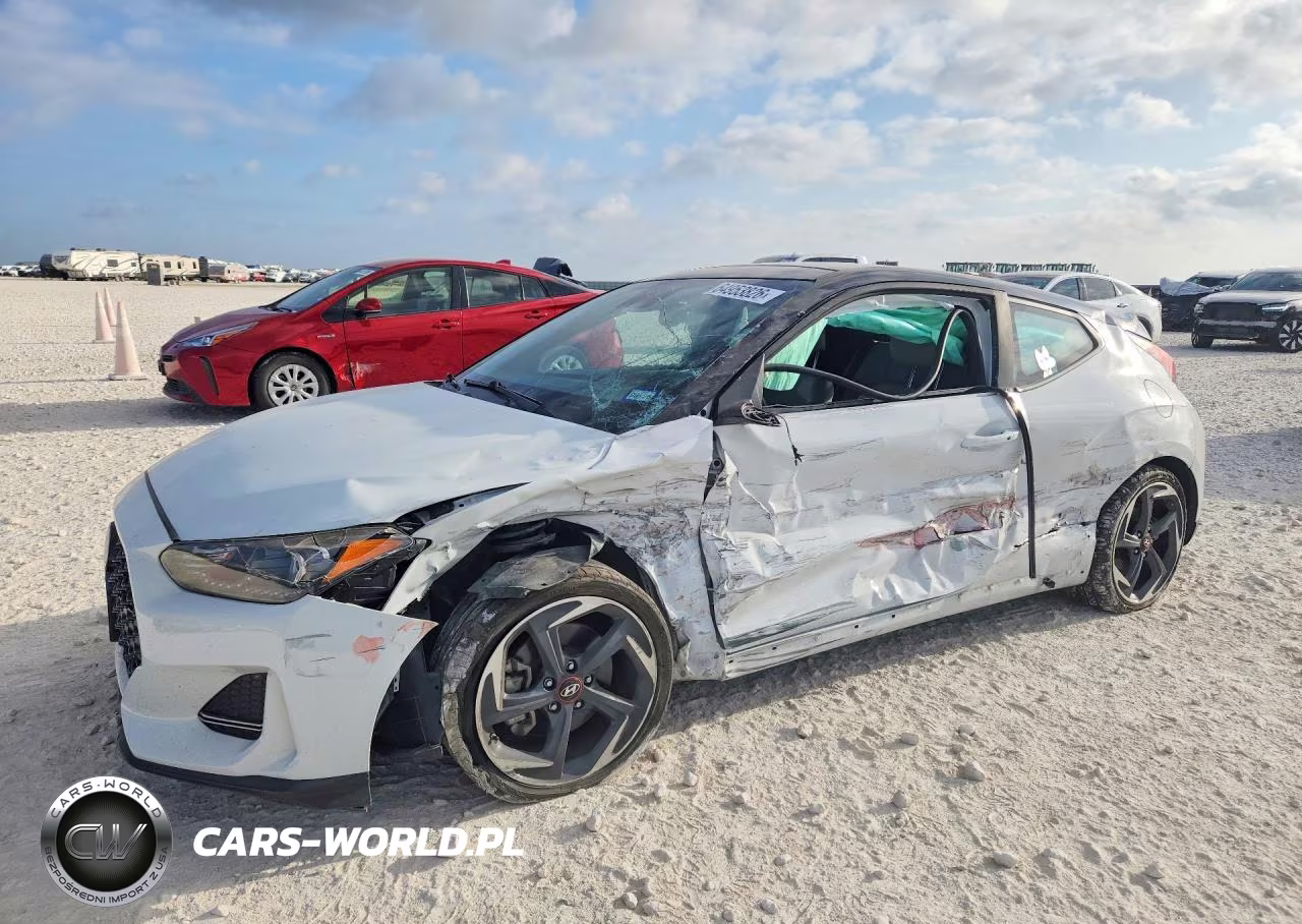 2019 Hyundai Veloster Turbo Ultimate VIN:KMHTH6AB7KU009651 - 1